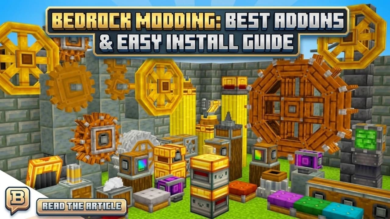 Mod Minecraft Bedrock: Best Addons & Easy Install Guide